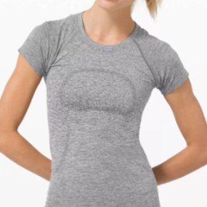 Lulu Lemon Grey Swiftly Tech *hemmed by Lulu Lemon*